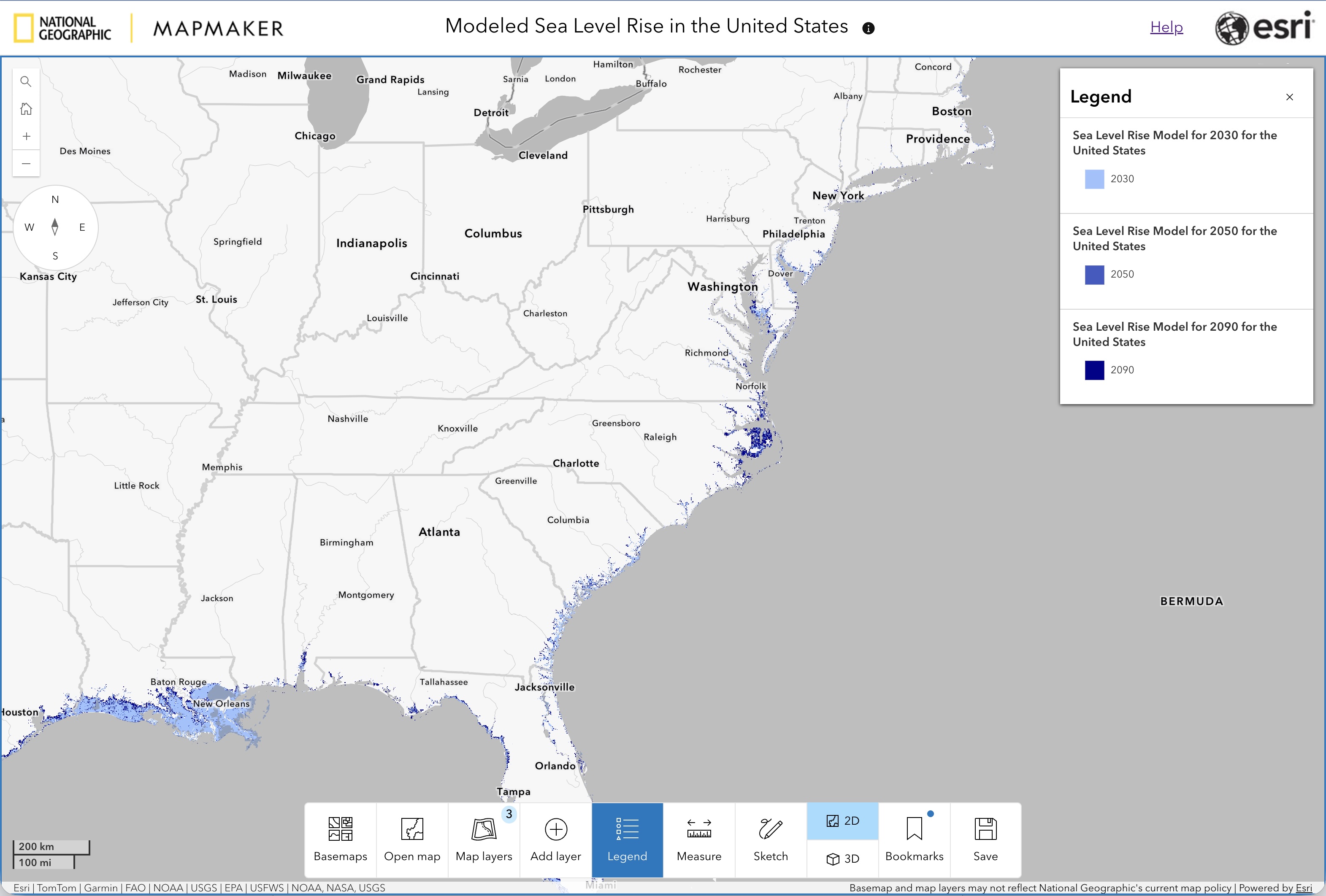 MapMaker: Average Wind Speed