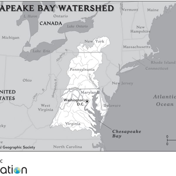 Chesapeake Bay Map Gallery