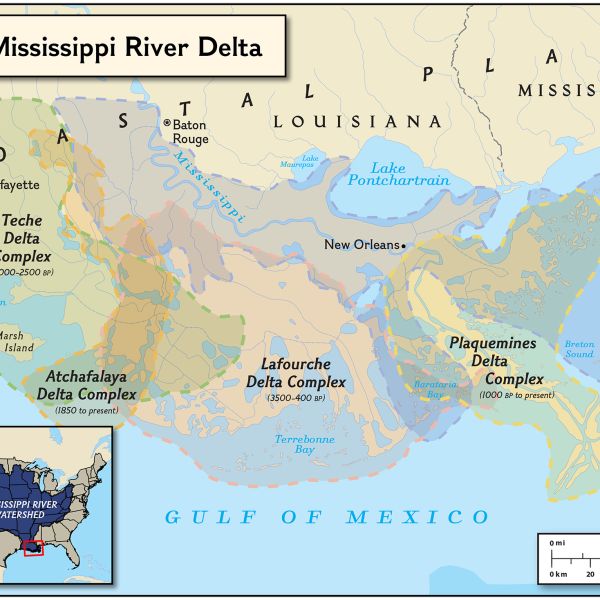 A map of Louisiana, with the course of the Missisipi, and the