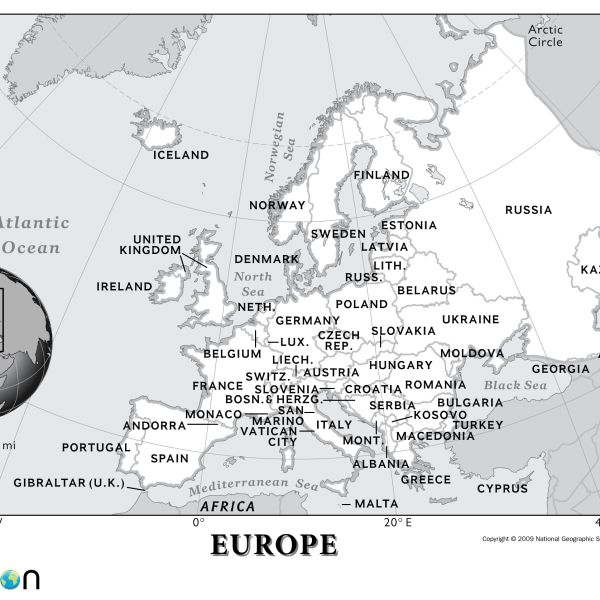 Geography application a deals new look for europe