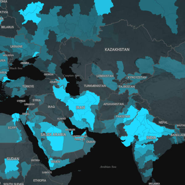 World Water Map