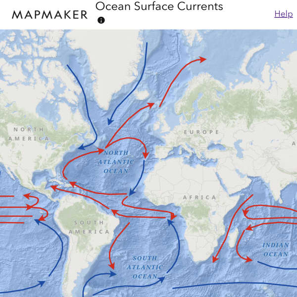 MapMaker: Ocean Currents