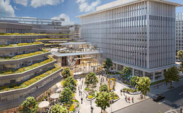 Rendering of the National Geographic Museum.