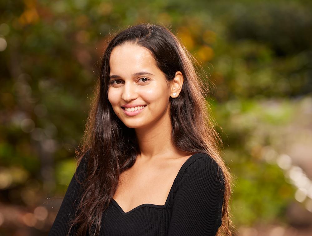 A headshot of filmmaker and National Geographic Explorer Malaika Vaz