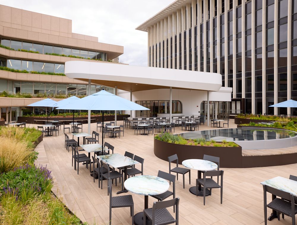 The Terrace at the National Geographic Musuem.