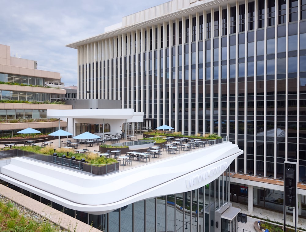 A full view of the Terrace at the National Geographic Museum.
