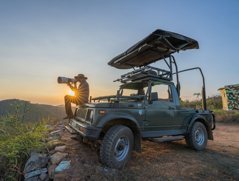 Sandesh in the field.