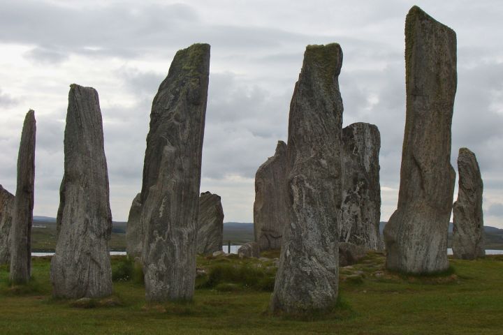 Picture of a Neolithic stone circle.