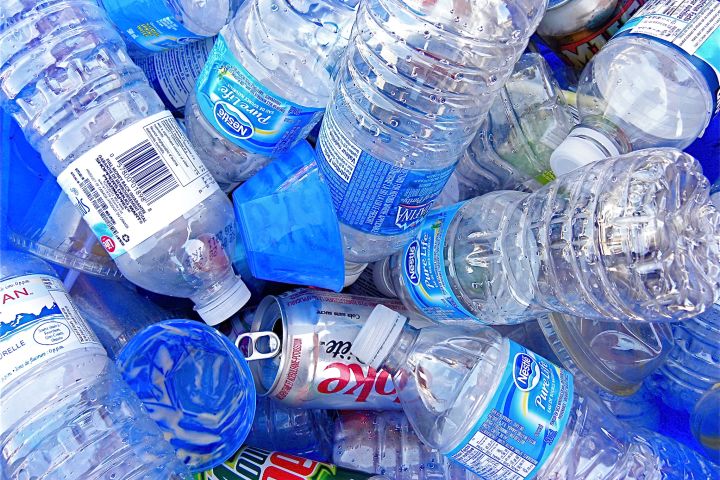 Picture of plastic bottles.