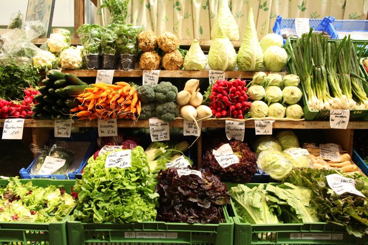 Picture of vegetables in Stuttgart.