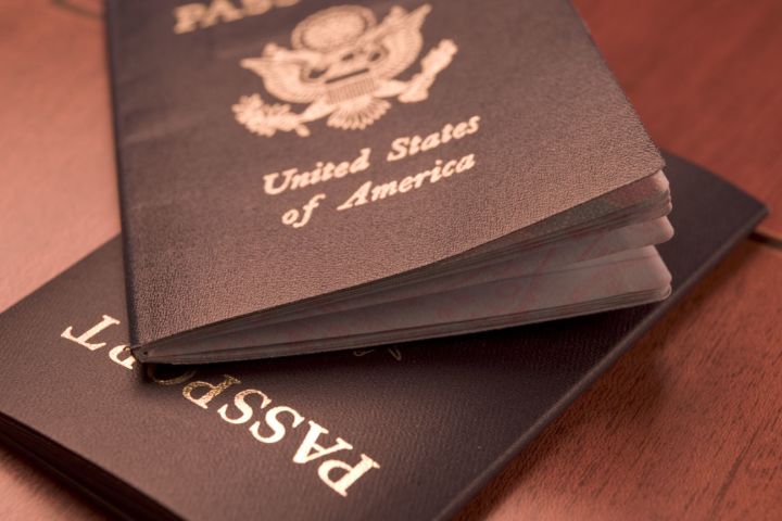 Picture of passports.