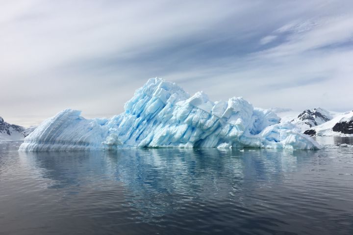 Iceberg in the waters around Antarctica