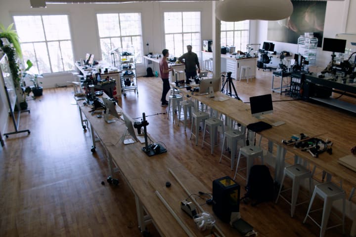 Interior view of WonderLab in Berkley, California