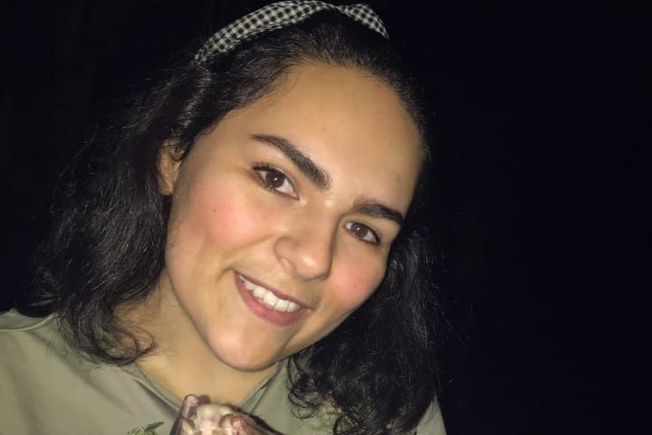 Wildlife biologist Ana Lucía Arévalo Figueroa works to protect bats in Guatemala.