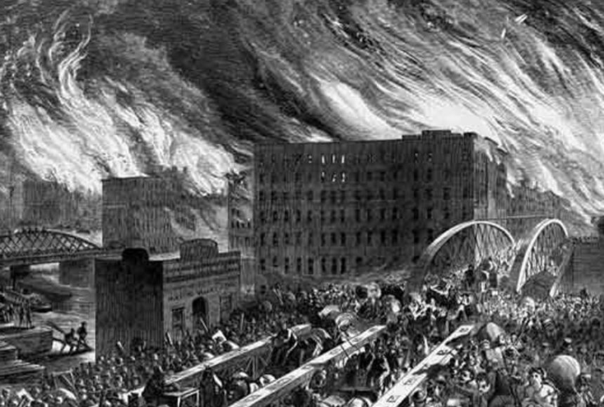 The Chicago Fire of 1871 and the 'Great Rebuilding'