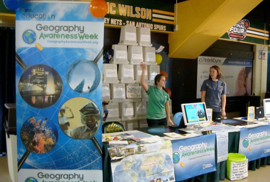 Geography Awareness Week Logo