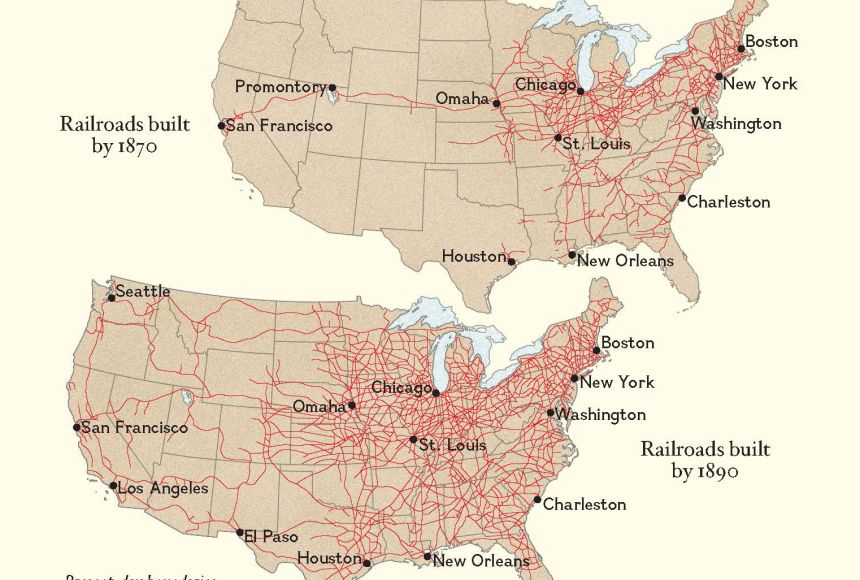 Railroads Built In The Late 1800s 