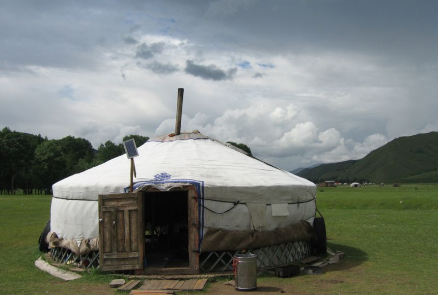 Yurt tent shop