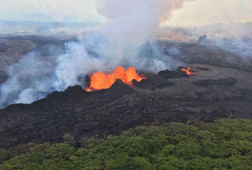 2018 eruption on Mount Kilauea.