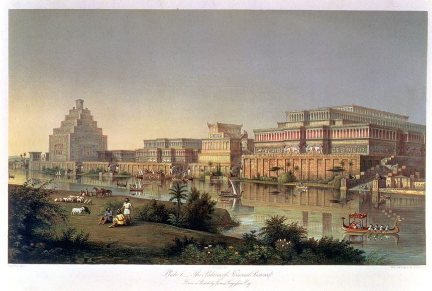 The 7th Century Assyrian King Ashurbanipal built his luxurious palace on the banks of the Tigris River, the main water source for the king and his many subjects in the Assyrian capital of Nimrud.