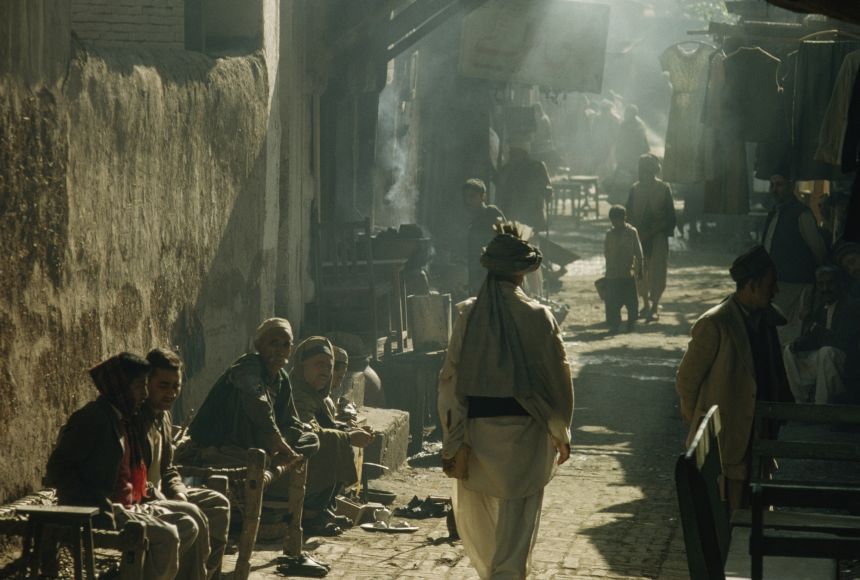 A glimpse into the history of Peshawar, Pakistan. This photo taken in 1967 shows a stark change between todays city where the Taliban have carried out several attacks on vaccination workers.