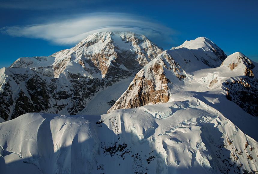 With a peak at 6,190 meters (20,310 feet), Alaska's Denali has the highest elevation in North America.