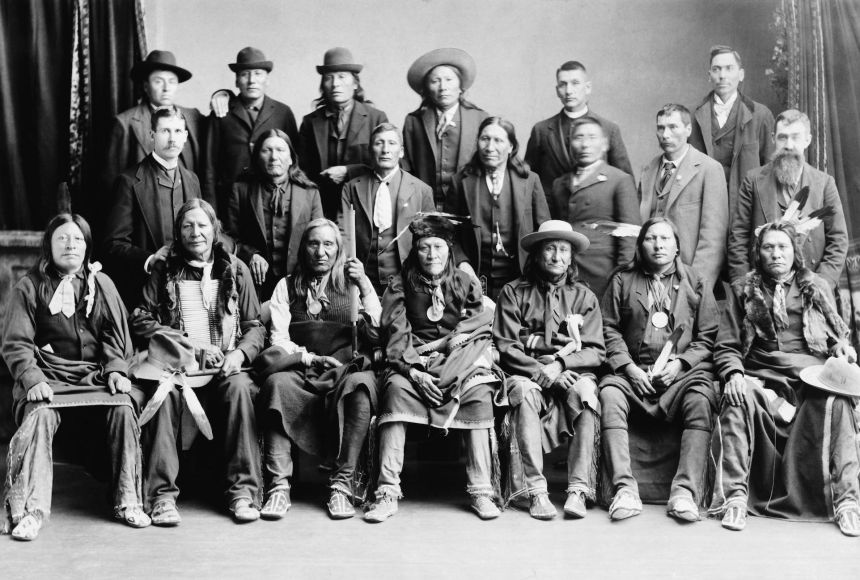 The Treaty of Ft. Laramie of 1868 "set apart for the absolute and undisturbed use and occupation" of the Black Hills for the Lakota Nation. But the discovery of gold in the area ultimately led to the treaty's annulment and the Black Hills War.