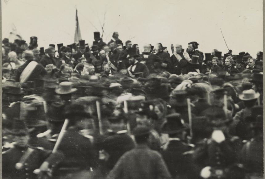 The short length of President Abraham Lincoln's Gettysburg address was unusual for the time. It was preceded by a two-hour long speech. Despite this, Lincoln's speech has had an impact that has lasted to this day.