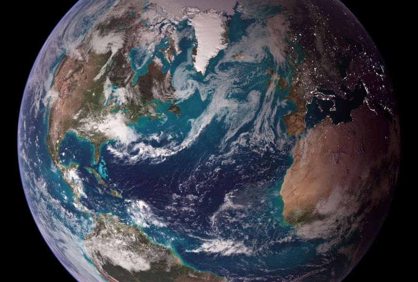 With 71 percent of its surface covered by the stuff, Earth is sometimes called a water-world. This fact is apparent when Earth is viewed from space—so-called "blue marble" pictures.