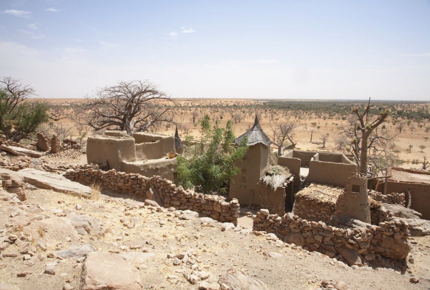Sundiata Keita founded the powerful Mali Empire. Known for its progressive values and their wealth, it followed the Ghana as the next great west African empire. Here are ruins from the Mali Empire, in what is now​ Neni, Mali.