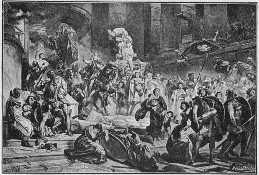 famous roman war paintings