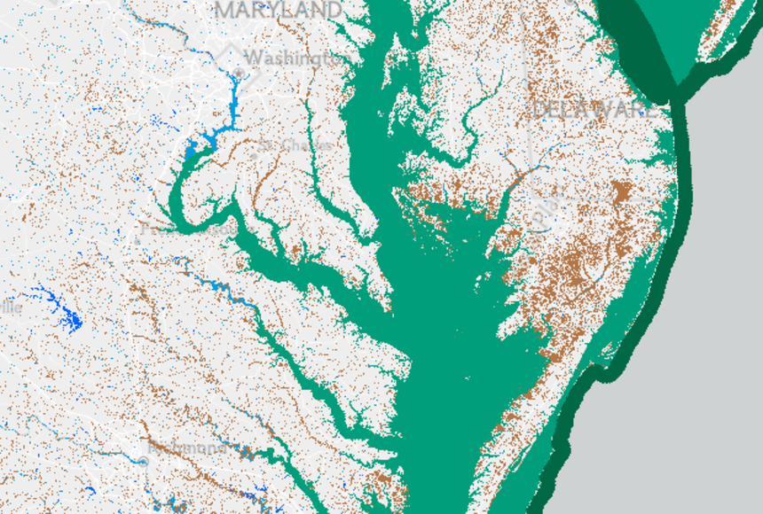 wetlands map