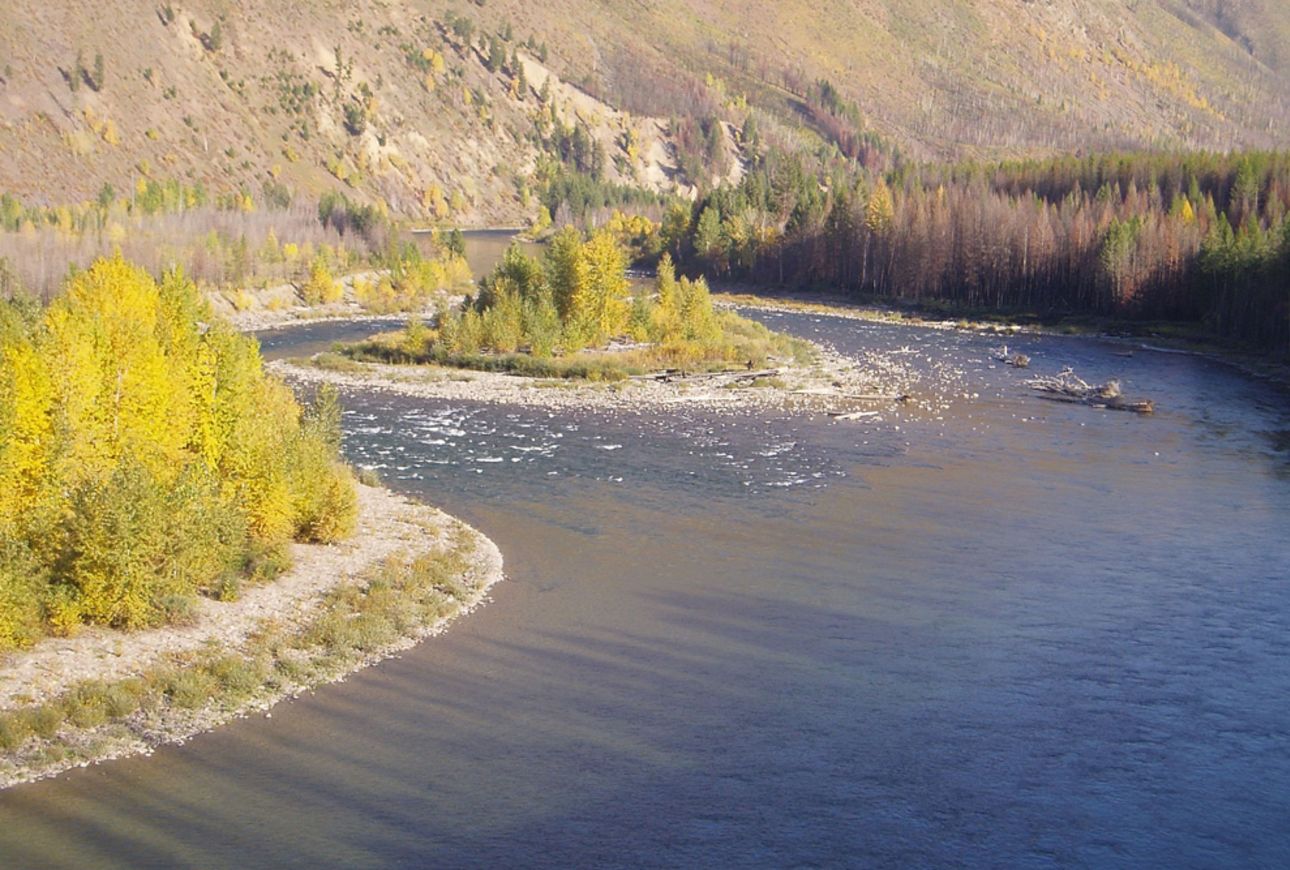 Photo of a river.