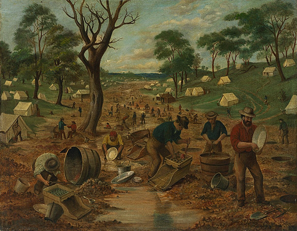 Australian Gold Rush Begins