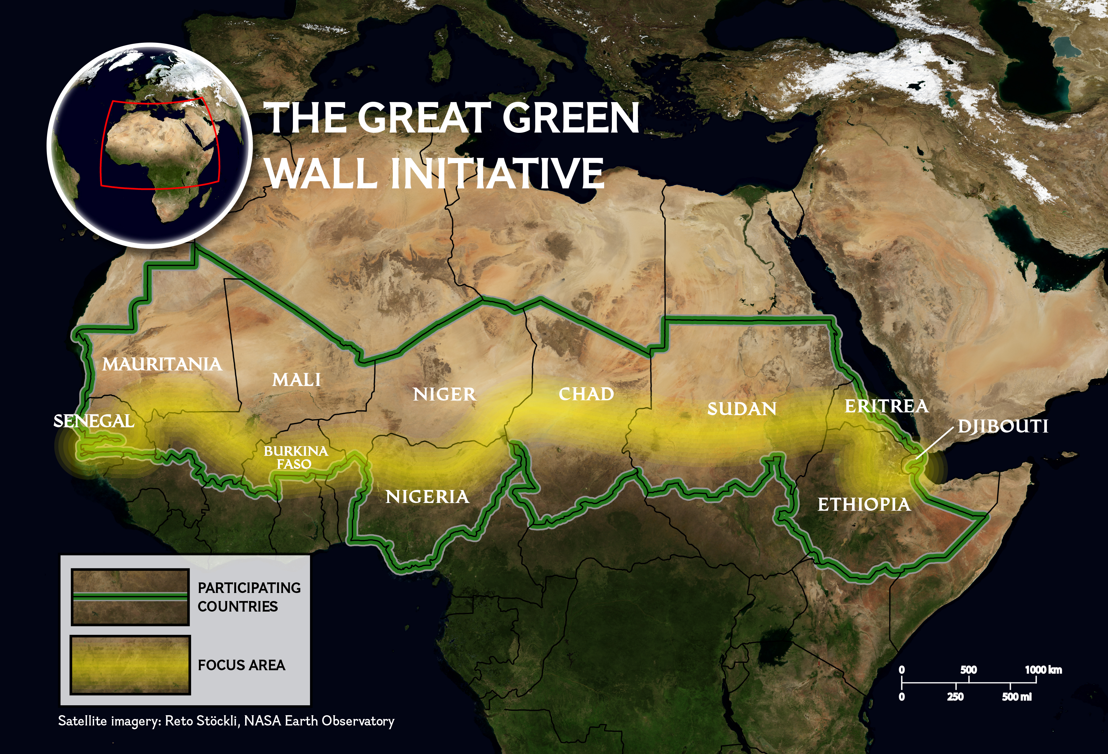 sahel and sahara region