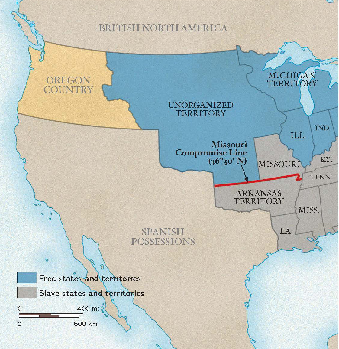 slavery in the south map