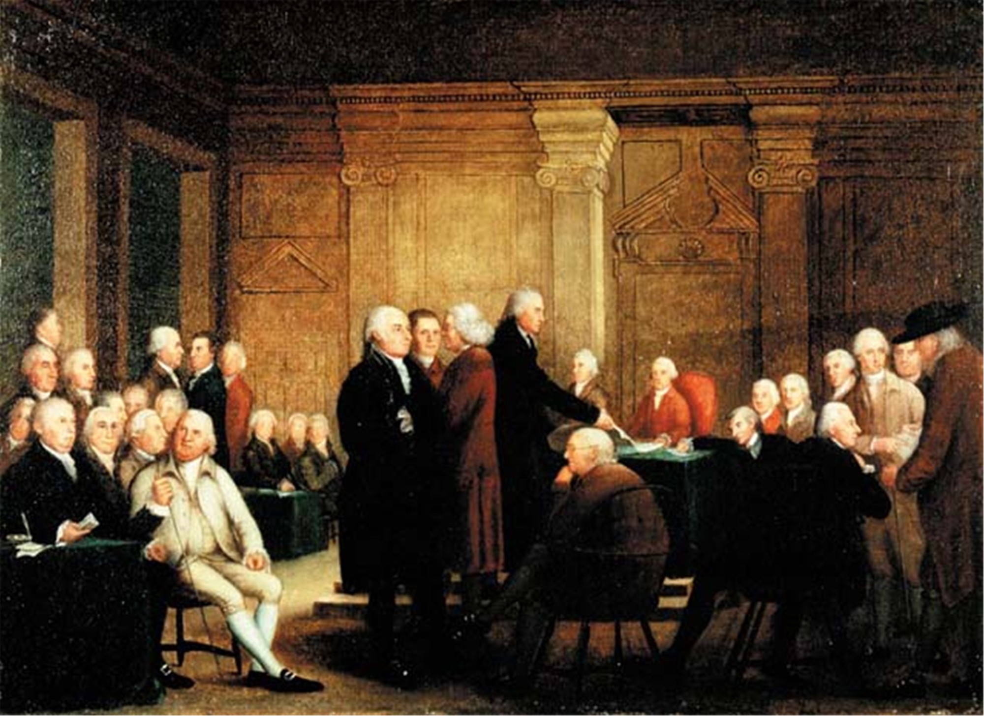 Voting On The Declaration Of Independence 