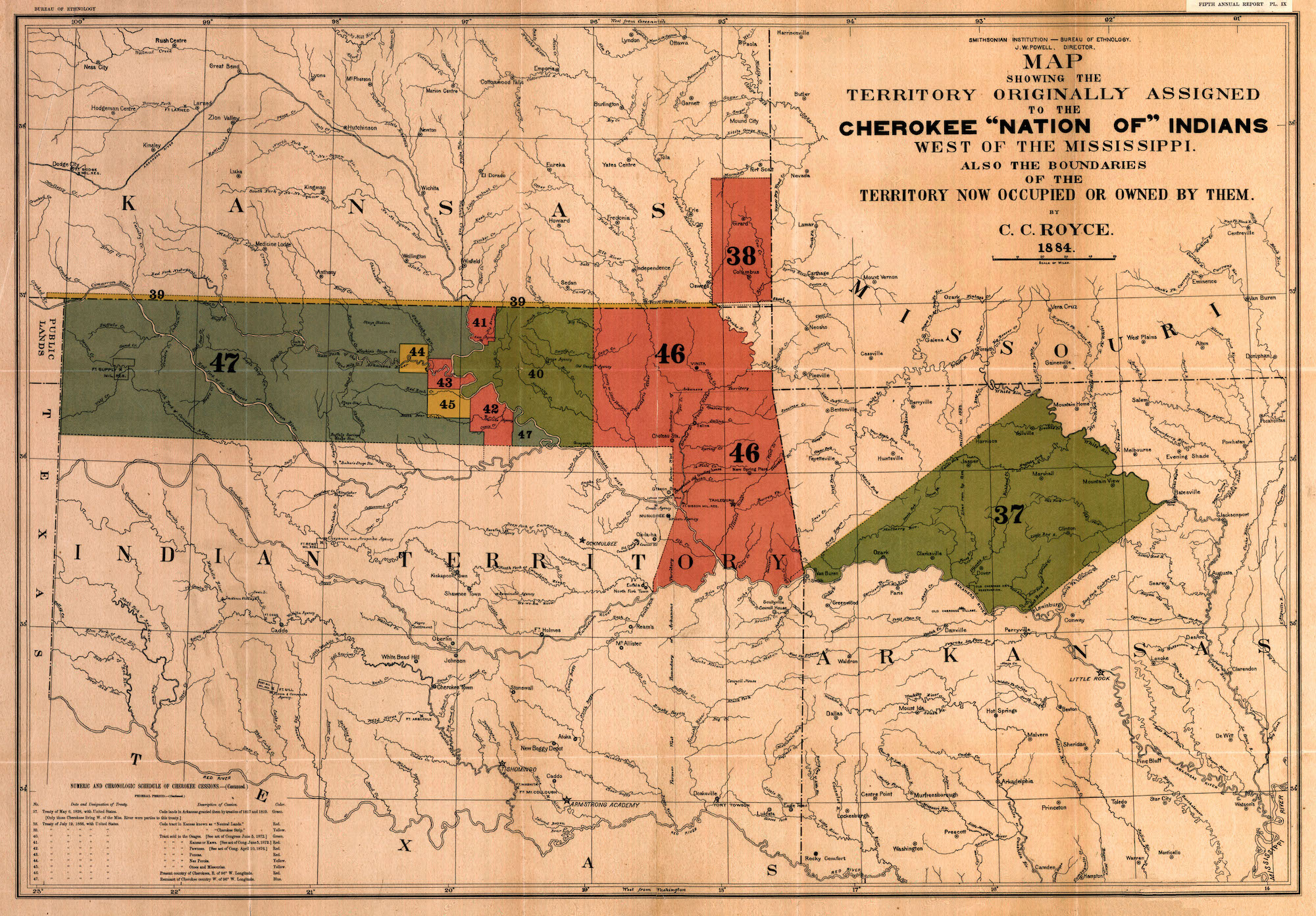 Trail of Tears, Facts, Map, & Significance