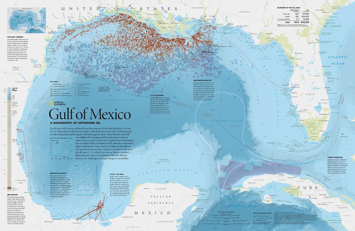 Gulf of Mexico A Geography of Offshore Oil