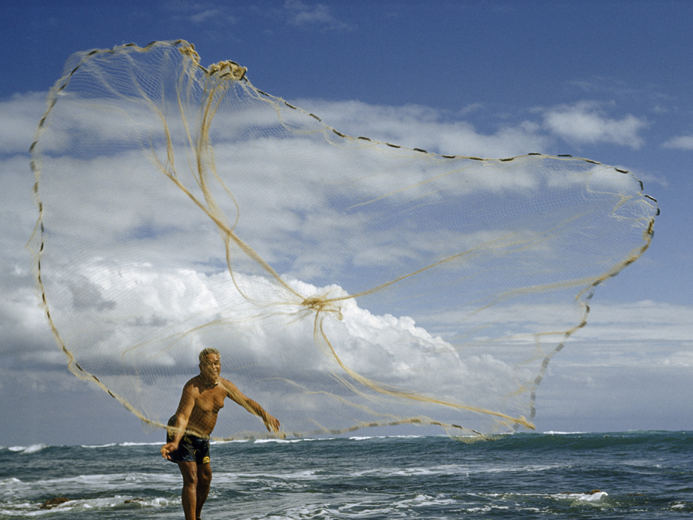 Fish Net Sea Lake Freshwater Throwing Net Keeping Lures Fishing