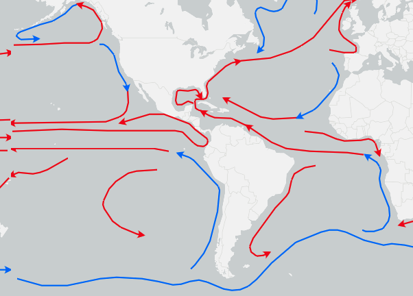 2Schematic diagram of the global ocean circulation pathways the   Download Scientific Diagram
