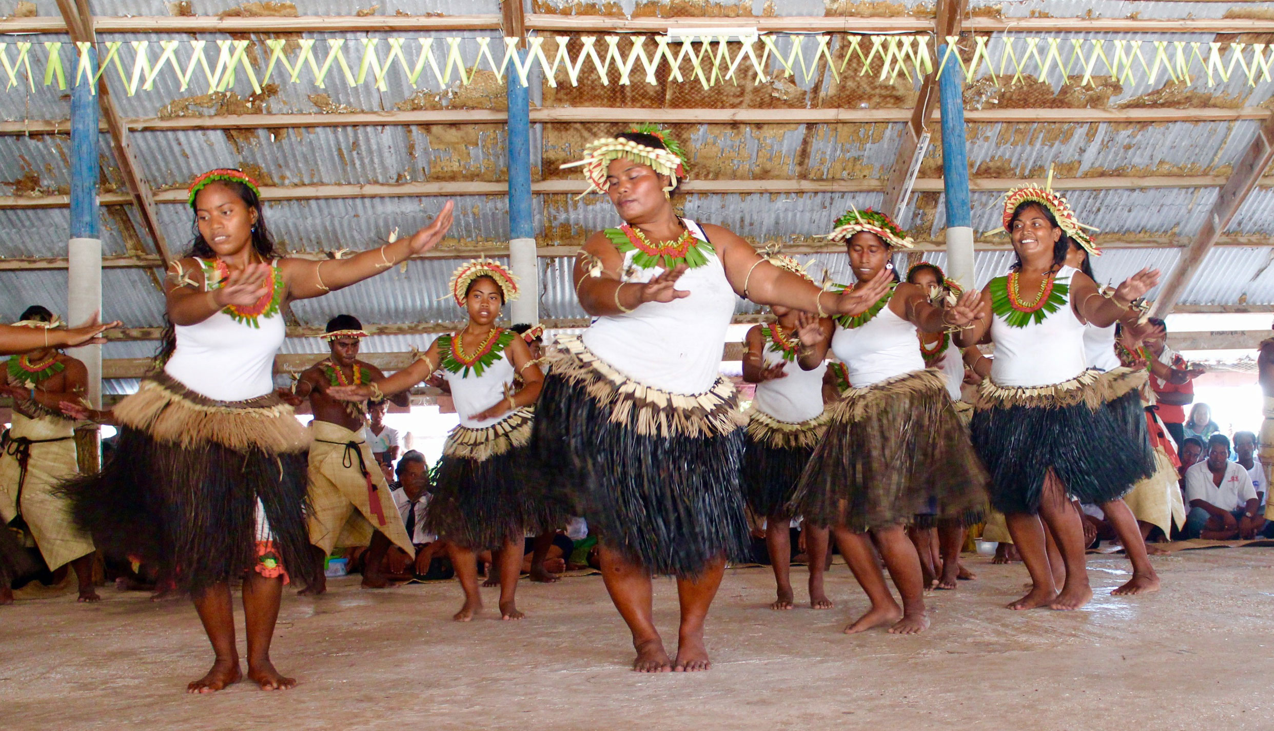 Rising Tides Can't Stop the Dancing in Kiribati